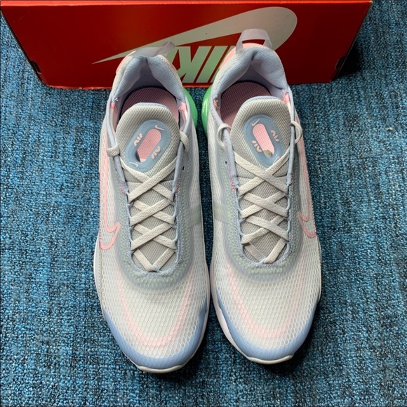 Nike Air max 2090 SE GS Sneakers Pure Platinum Arctic Punch - Picture 2 of 9